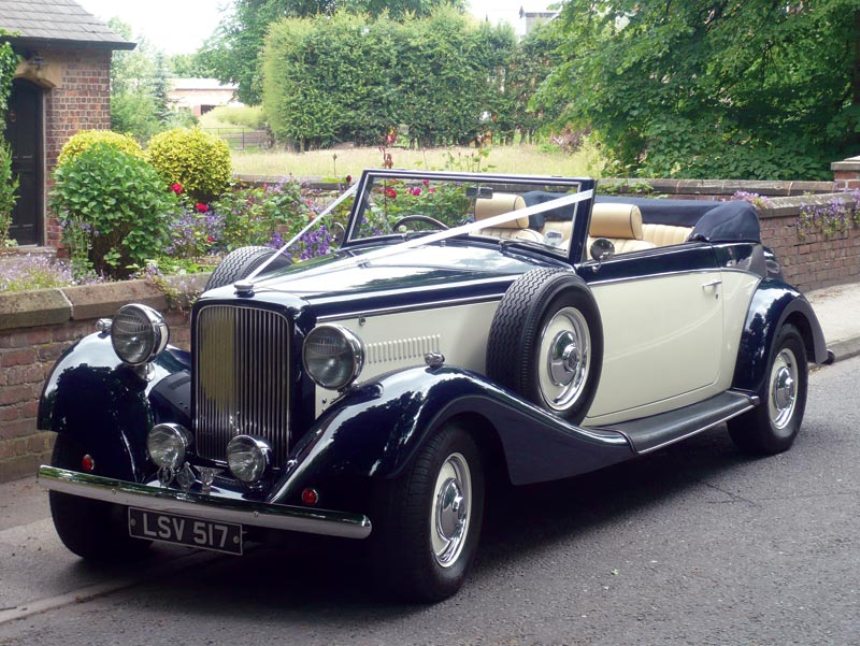 Wedding Vintage Car Hire 4