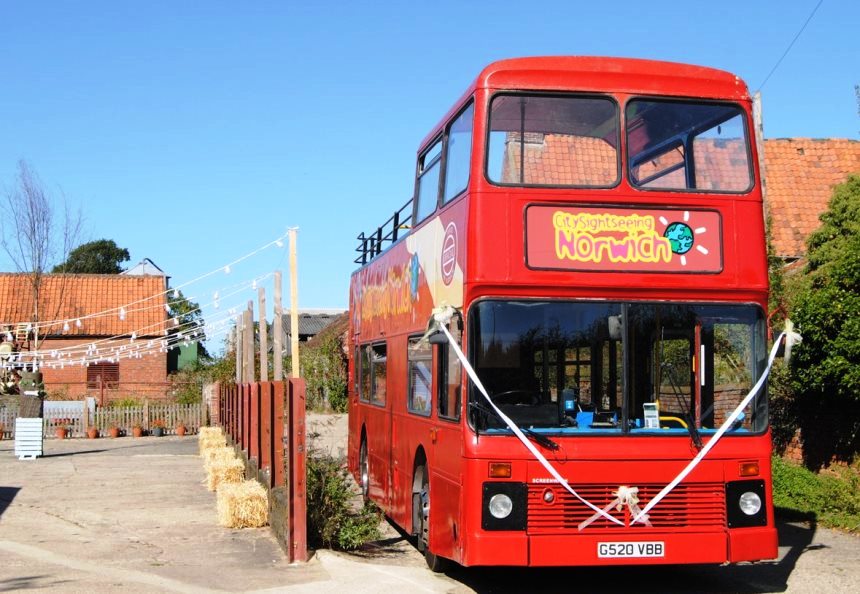 Open Top Bus Open Top Bus For Weddings And Events In Norwich