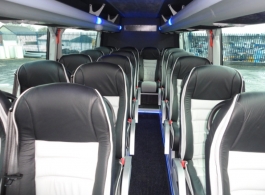 19 seat Mercedes Mini Bus for wedding hire in Central London