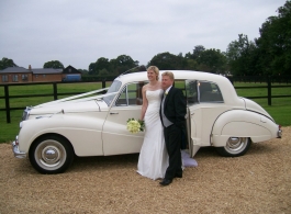 1950s classic Armstrong wedding car hire in Wembley