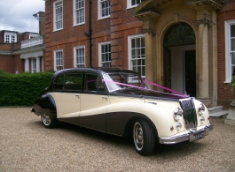 Classic car for weddings in Twickenham