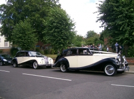 Classic 1956 Armstrong Siddeley wedding car in High Wycombe