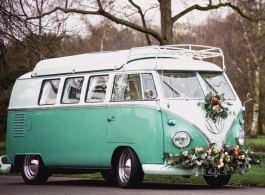 VW Campervan for weddings in Farnborough