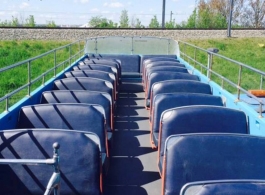 Classic open top bus for weddings in Basingstoke