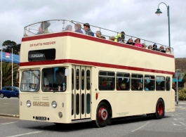 Open Top double deck Bus for weddings in Windsor