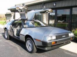 DeLorean car for wedding hire in Portsmouth