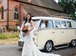 Campervan for wedding hire in Windsor