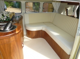 1965 Campervan for wedding hire in Camberley