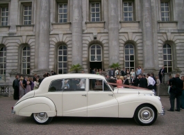 Classic 1950s wedding car in Uxbridge