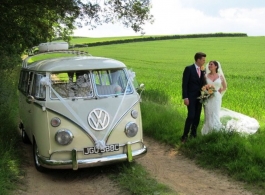 VW Campervan for weddings in Egham