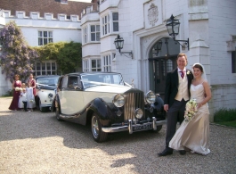 Rolls Royce wedding car in Twickenham