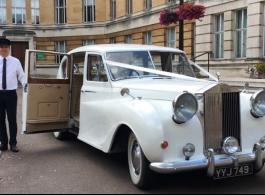 Classic 1957 Princess wedding car in London