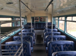 White open top bus hire in Ascot