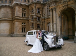 Rolls Royce wedding car in Egham