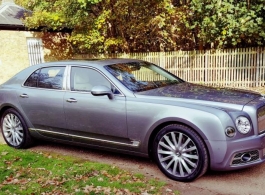 2016 Bentley Mulsanne for wedding hire in Guildford