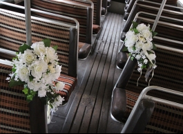 Vintage wedding bus hire in Slough